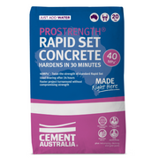 Cement Rapidset Concrete 40mpa 20kg