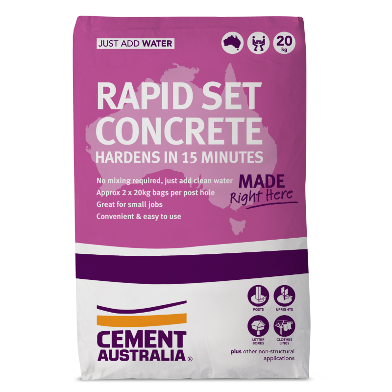 Cement Rapidset Concrete Mix 20kg